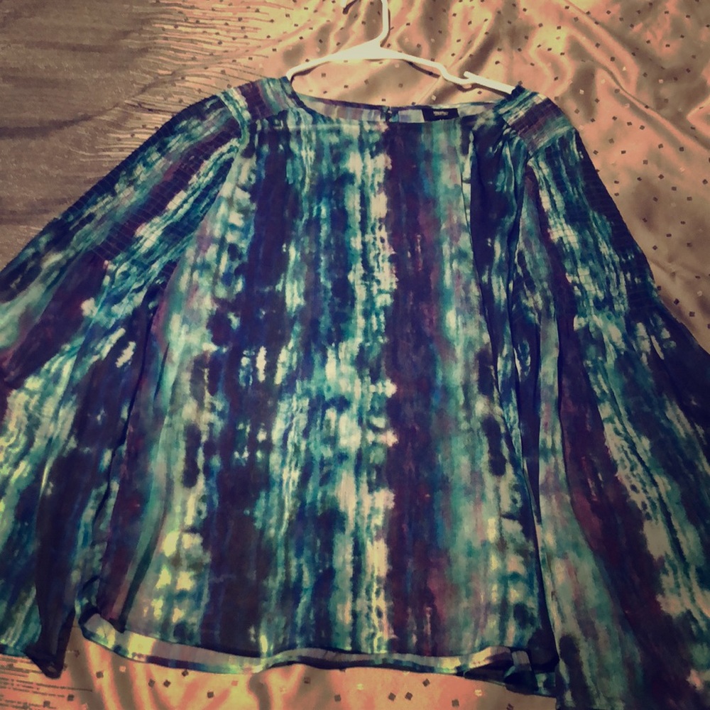 Mossimo tie dye blouse